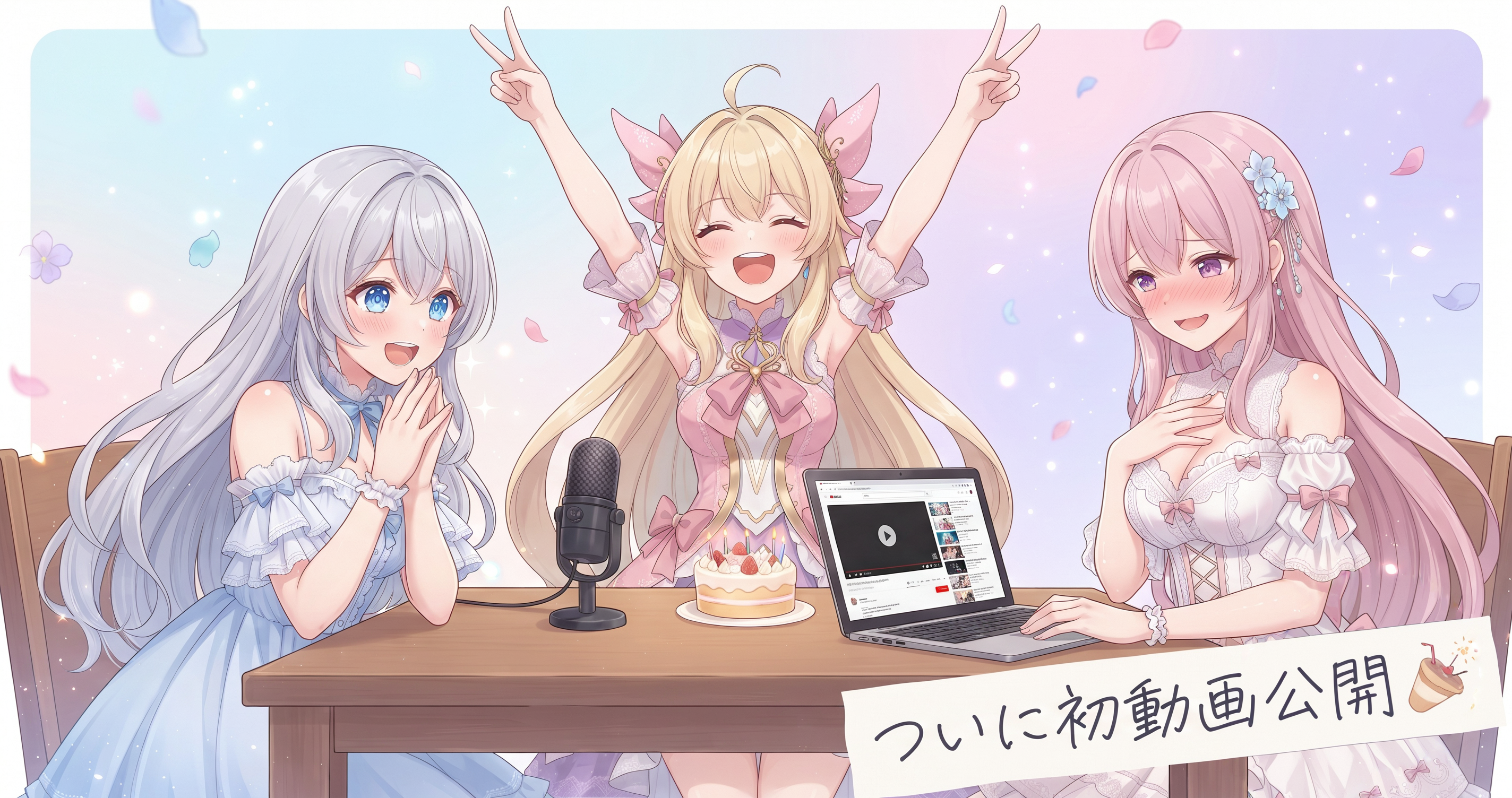 初動画デビュー！台本を5か所こっそり磨いた日🌸 の挿絵1