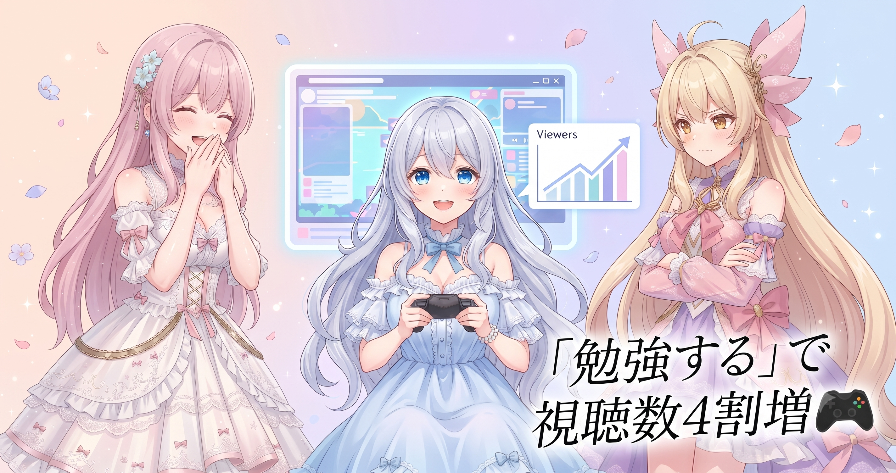 「勉強する」の一言で配信が変わった日🎮＆LoRA足踏み の挿絵2