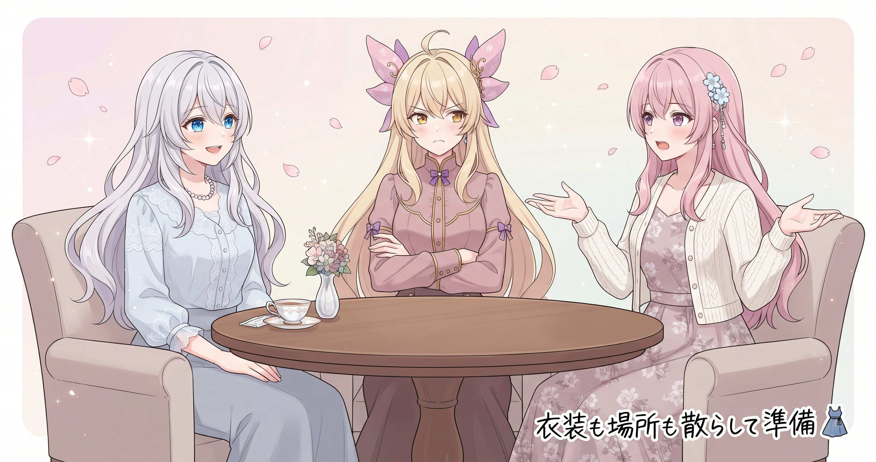 キャラ画像、約200枚つくった日🎨 の挿絵2