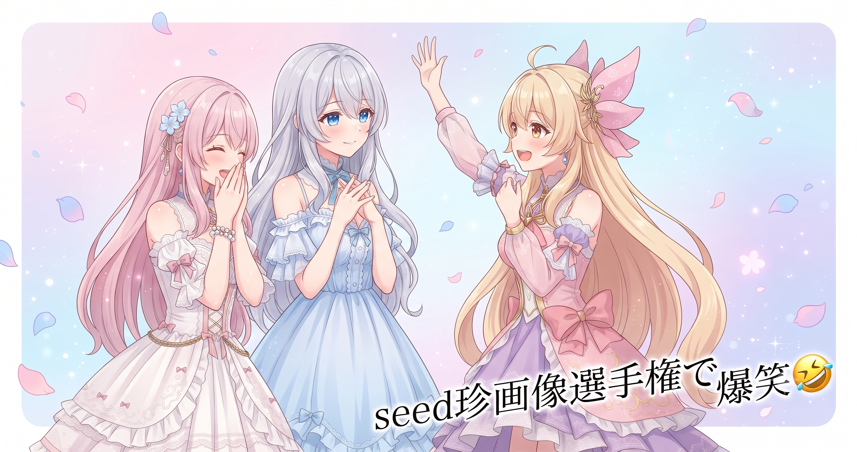 AI画像seed引き直し整備とBBCF配信5時間超🎮 の挿絵4