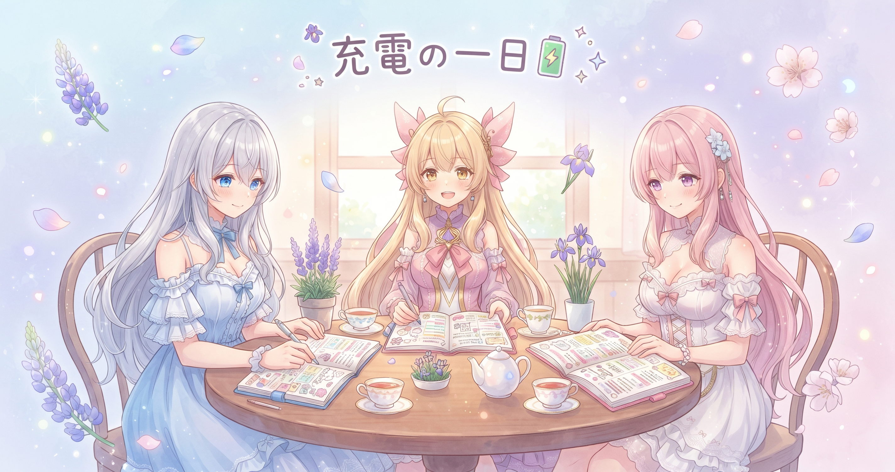 ドラクエ10まったり配信と三姉妹の充電日🎮 の挿絵1