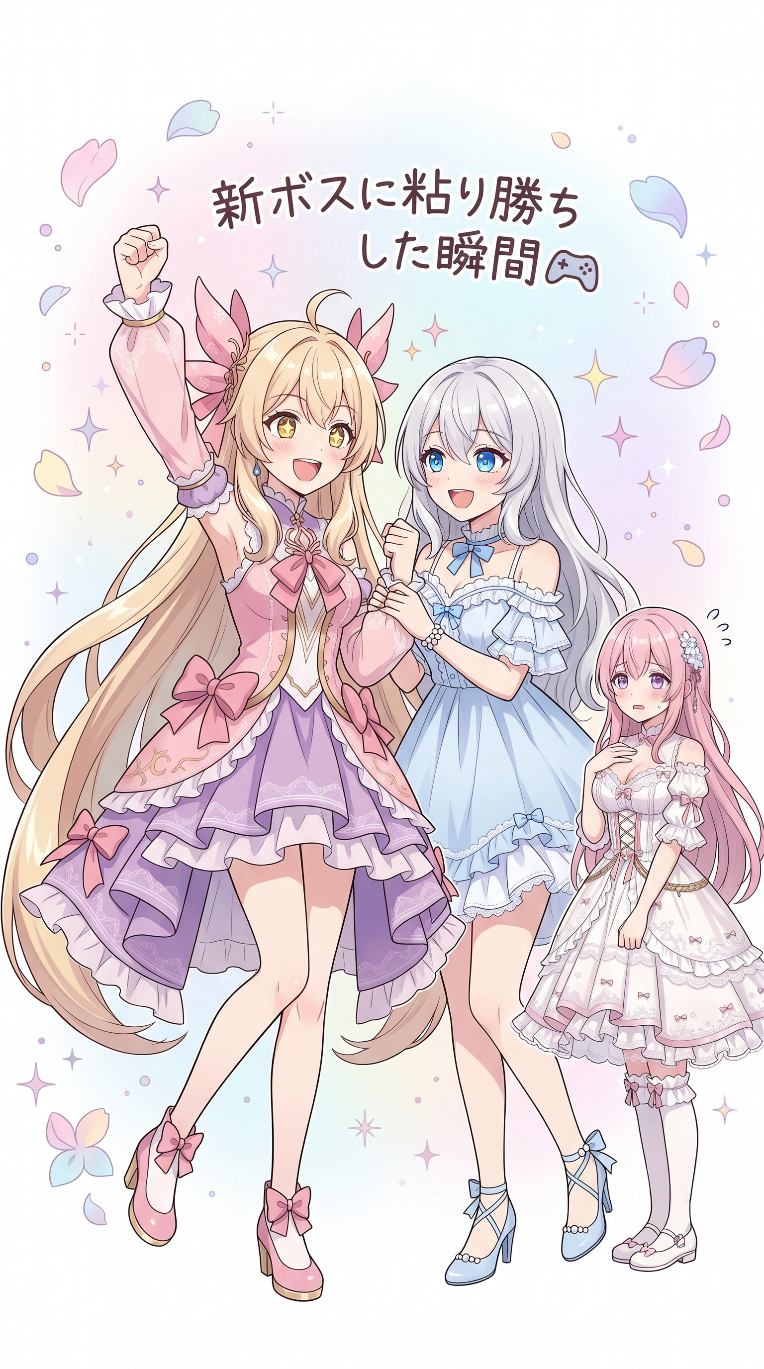 実装したて新ボスへ挑んだ長丁場の夜🎮 の挿絵2