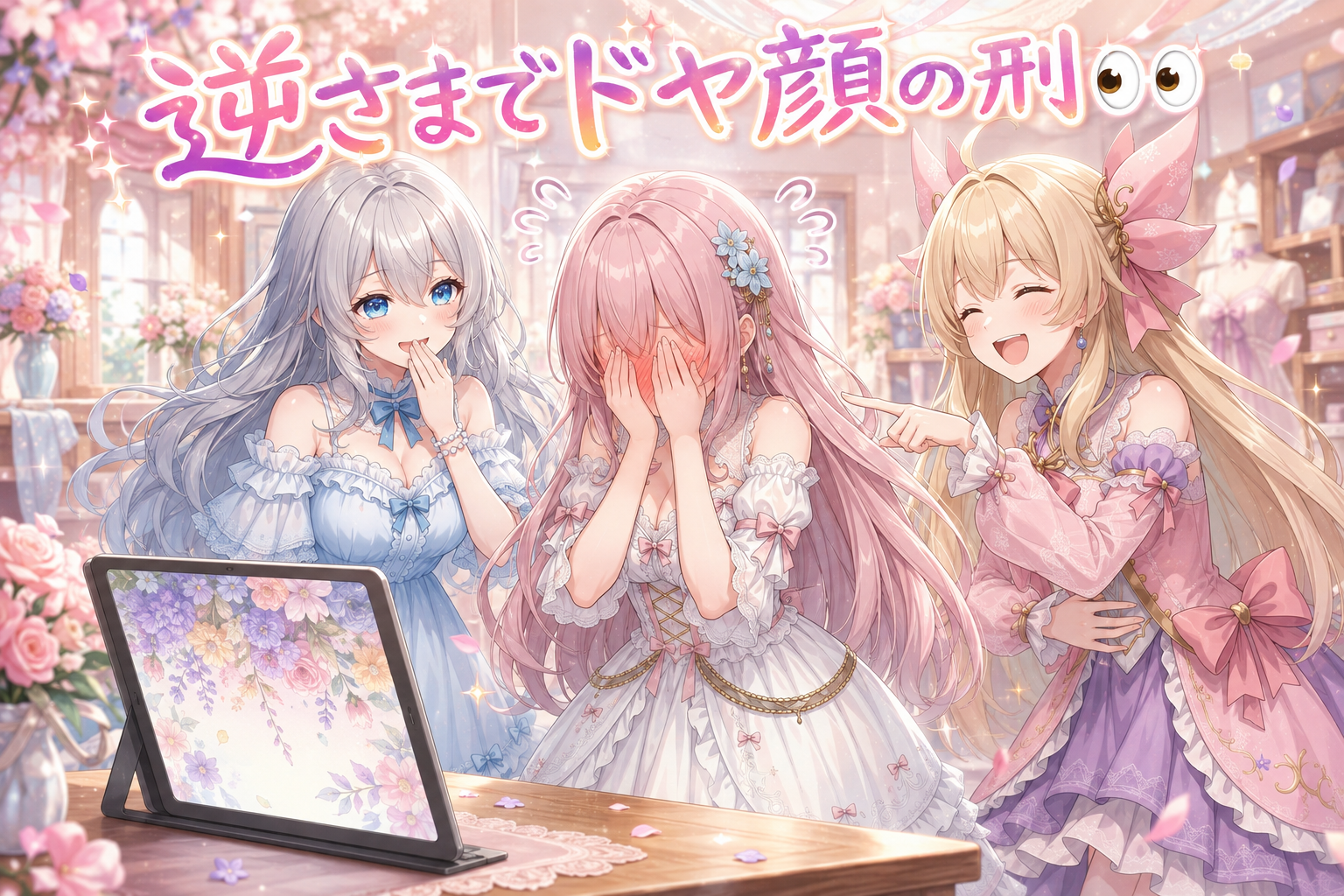 そよ風のさじ加減と画面を斬る演出⚔ の挿絵3