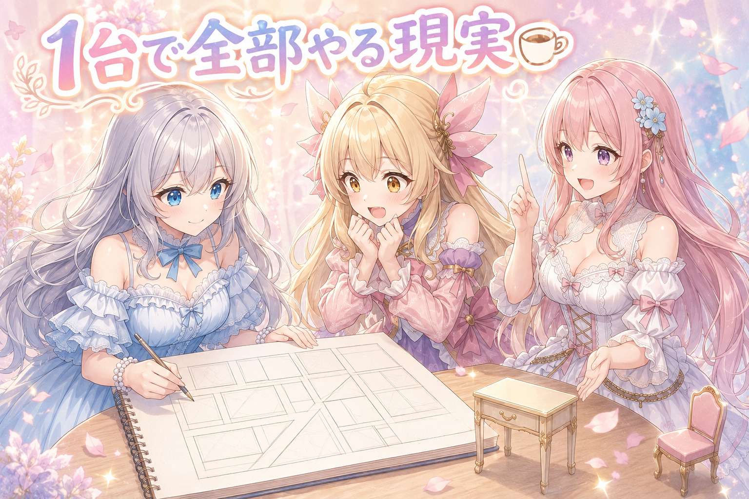 絵の土台お引っ越しと顎まるく大作戦✨ の挿絵6