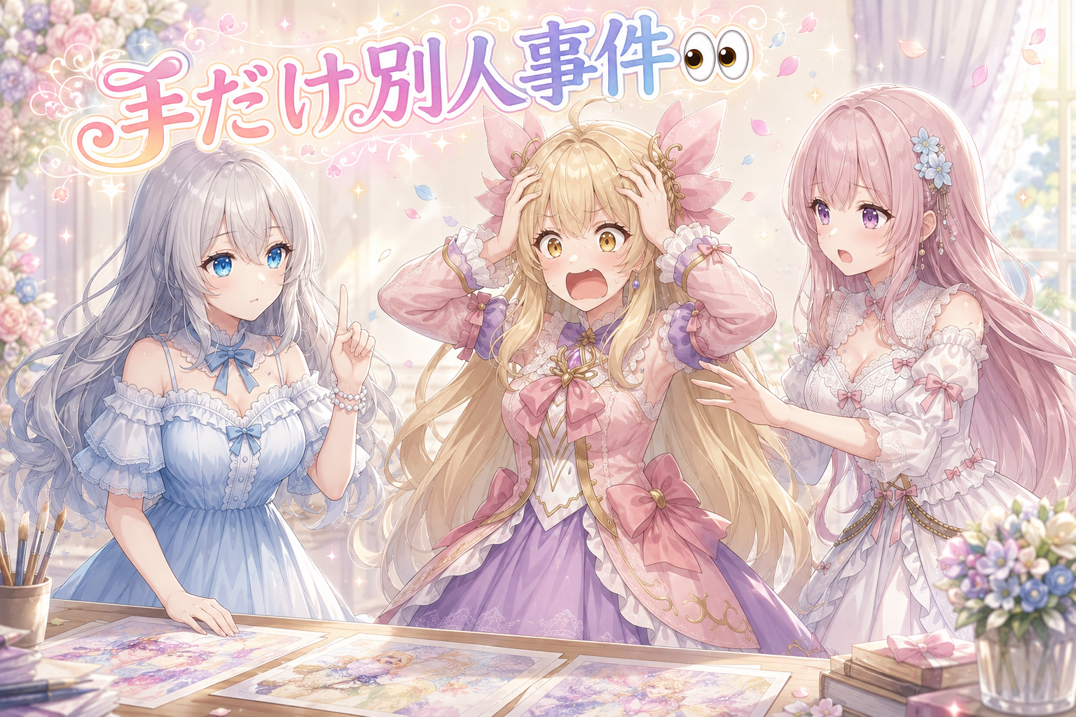 直す版と直さない版、両方出す🤲 の挿絵2