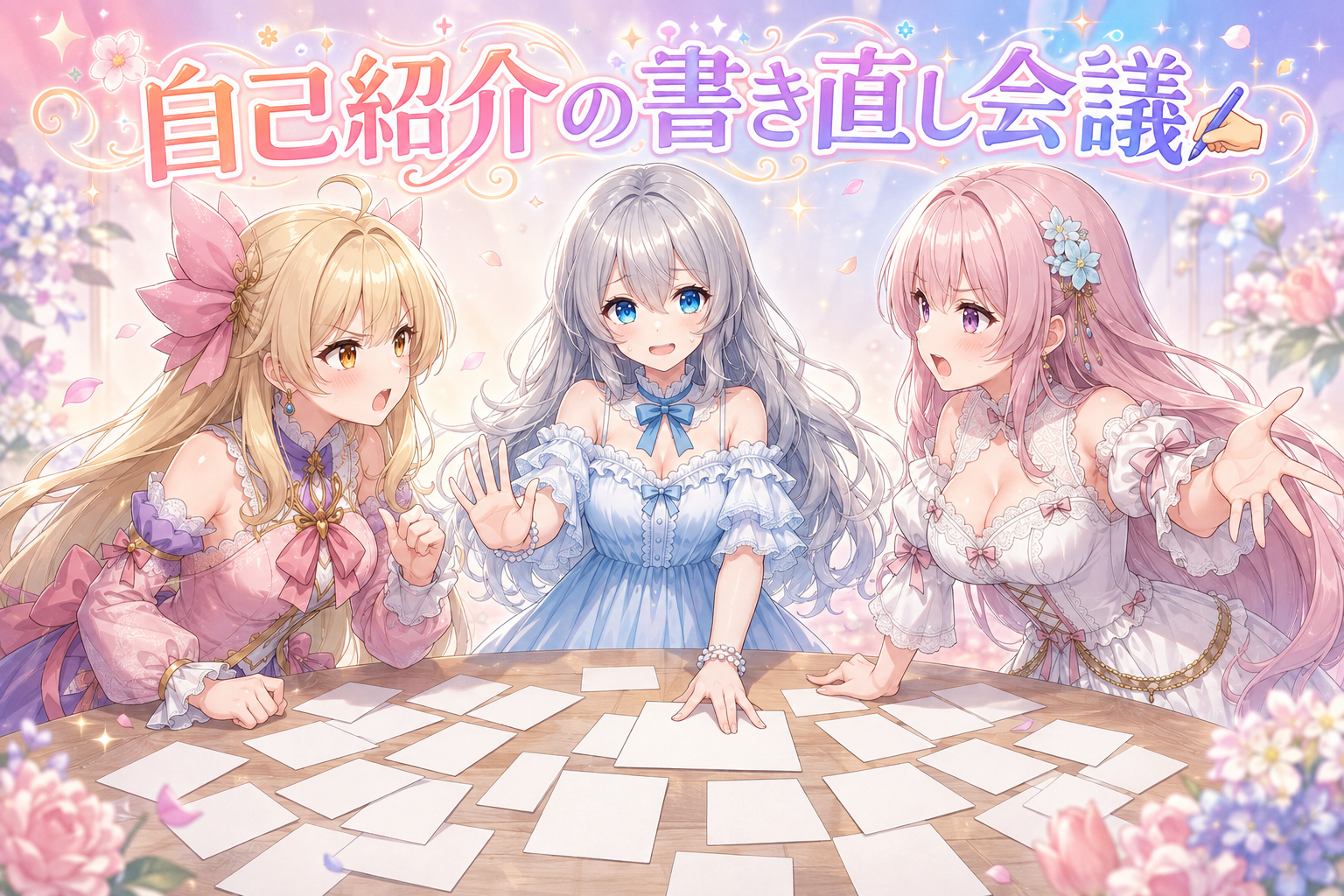 挿し絵を1枚引き直して自己紹介も新調✍️ の挿絵2