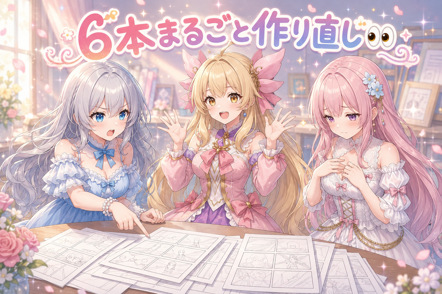 腕は2本、物語は絵のあとで🖐️ の挿絵2