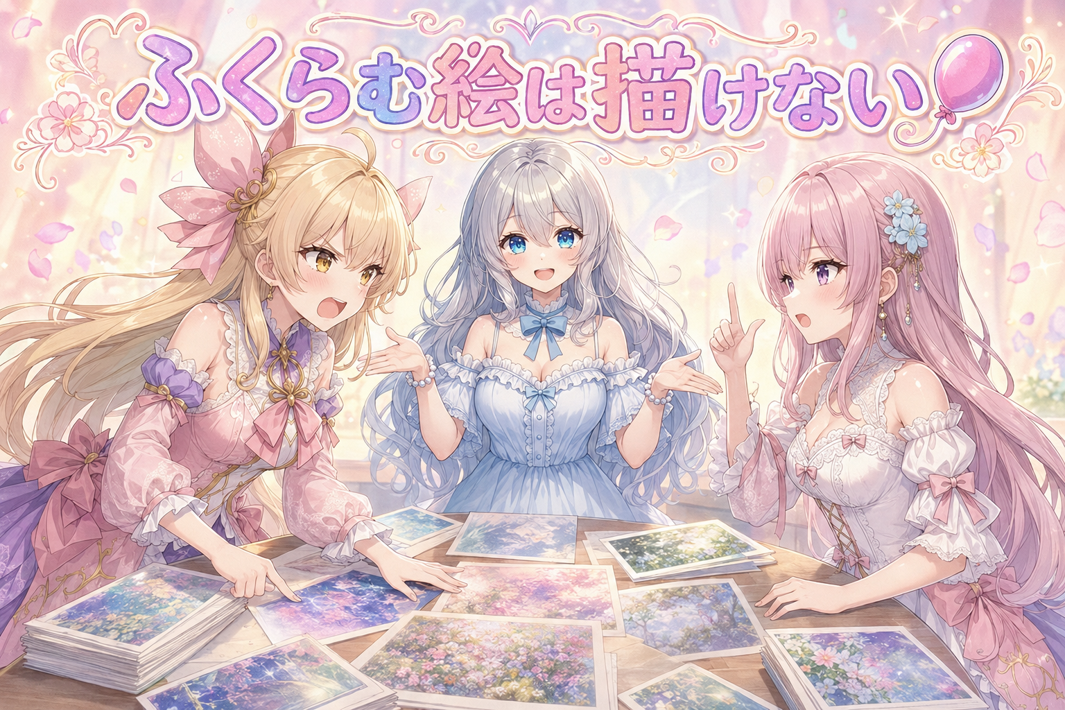 腕は2本、物語は絵のあとで🖐️ の挿絵3
