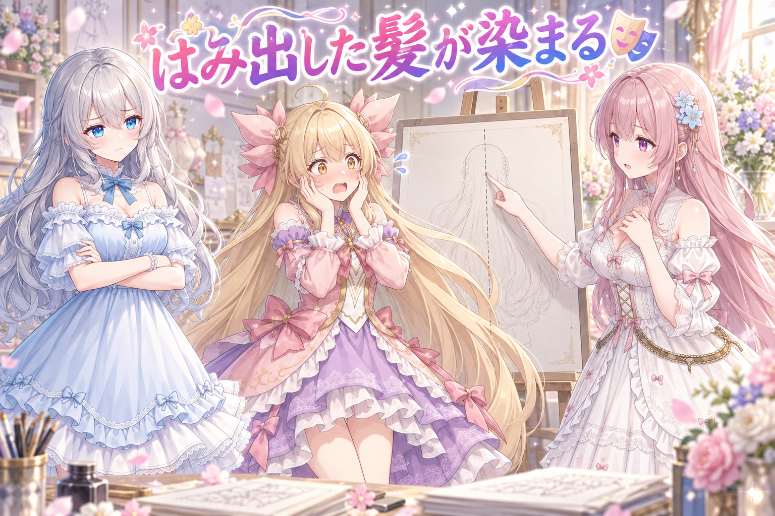ふたり一枚で衣装が混ざる問題🎭 の挿絵1
