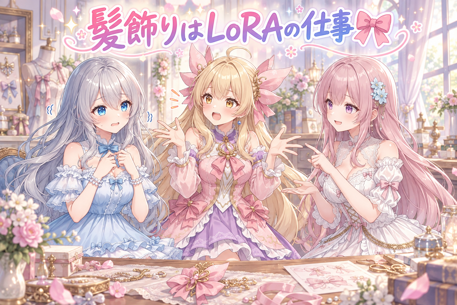 髪飾りは言葉では呼べない🎀 の挿絵1
