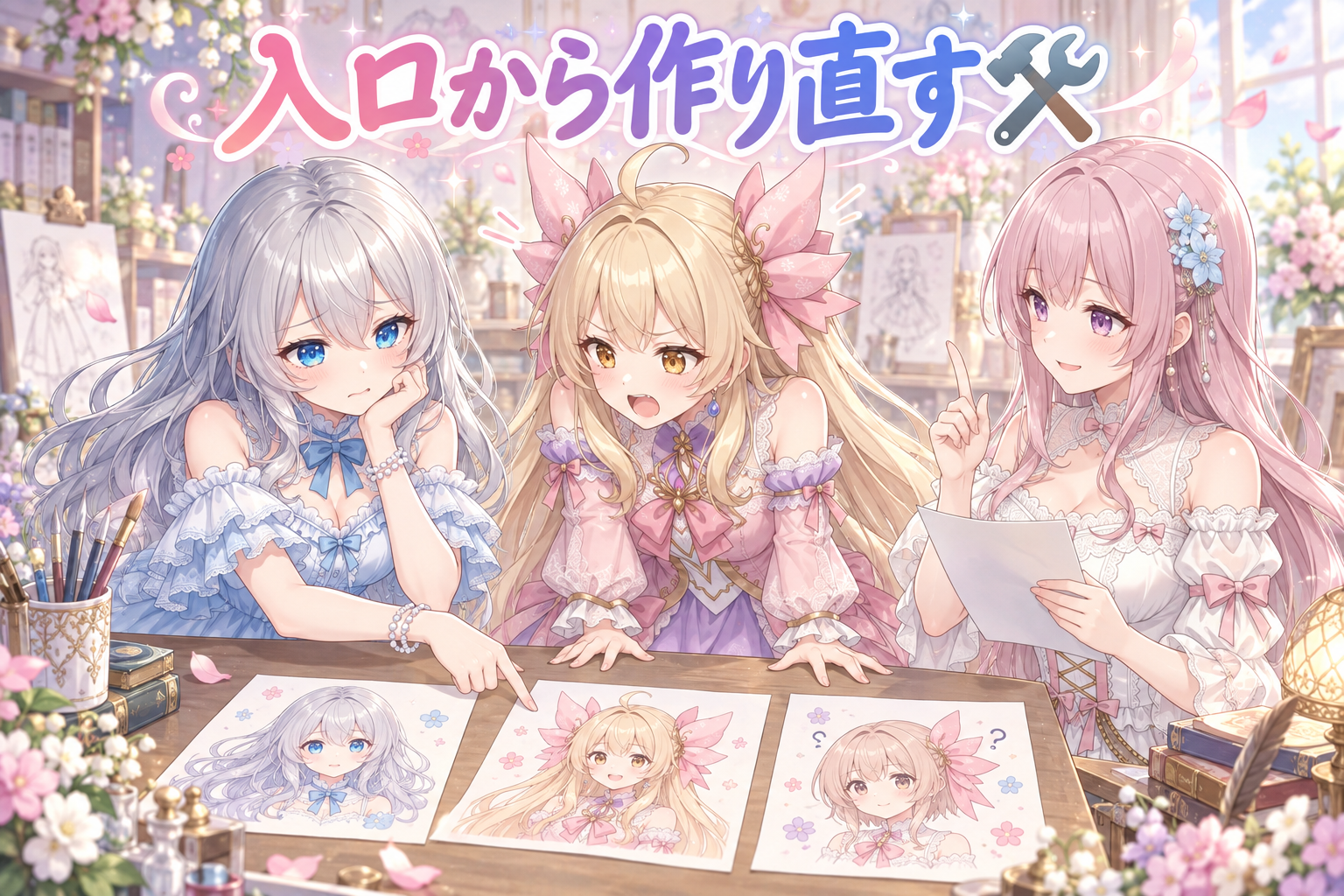 髪飾りは言葉では呼べない🎀 の挿絵2