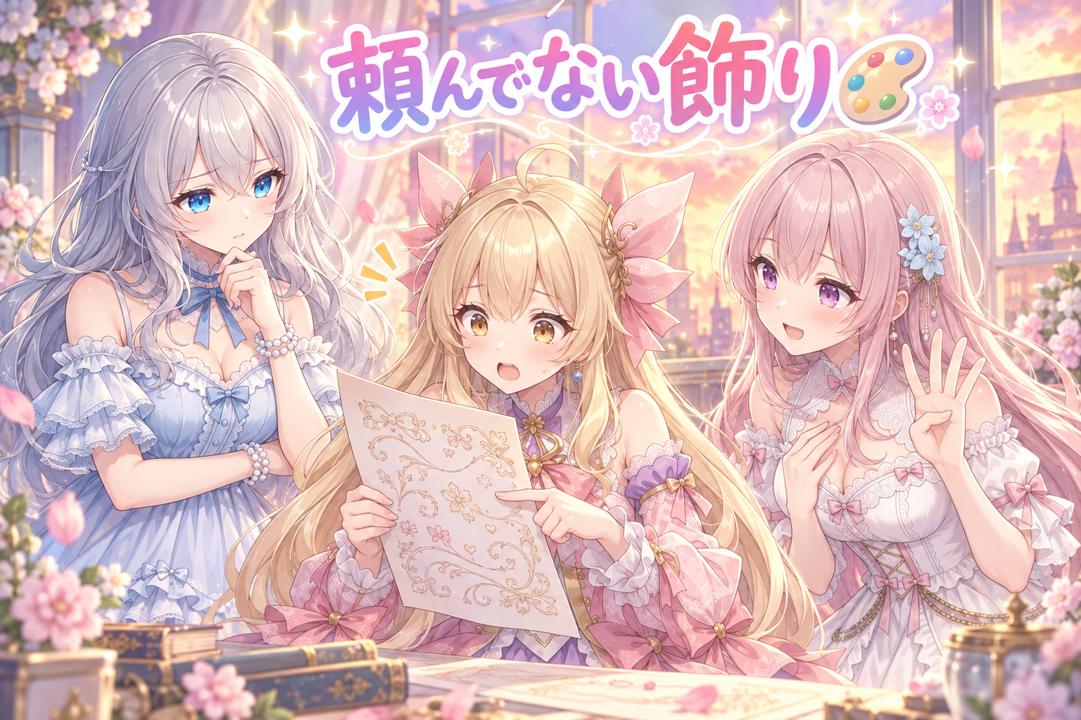 公式の素材は、加工しないで重ねる🖼 の挿絵2