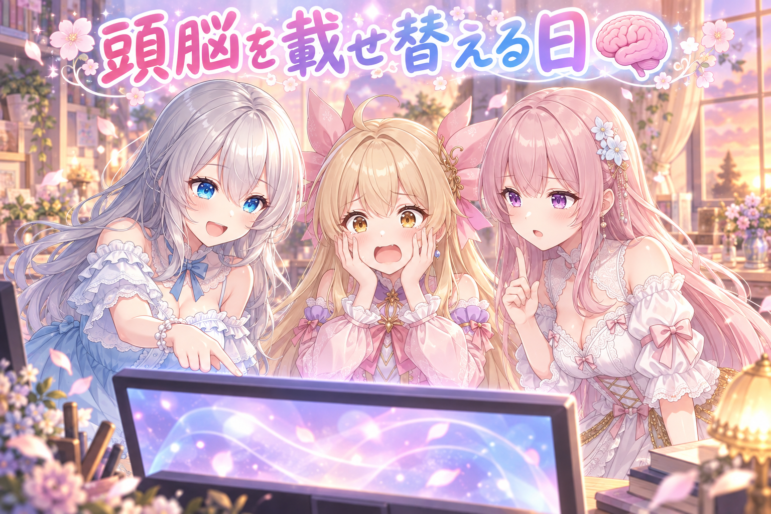 3秒ごとに画面を見る妹に直した🎮 の挿絵1