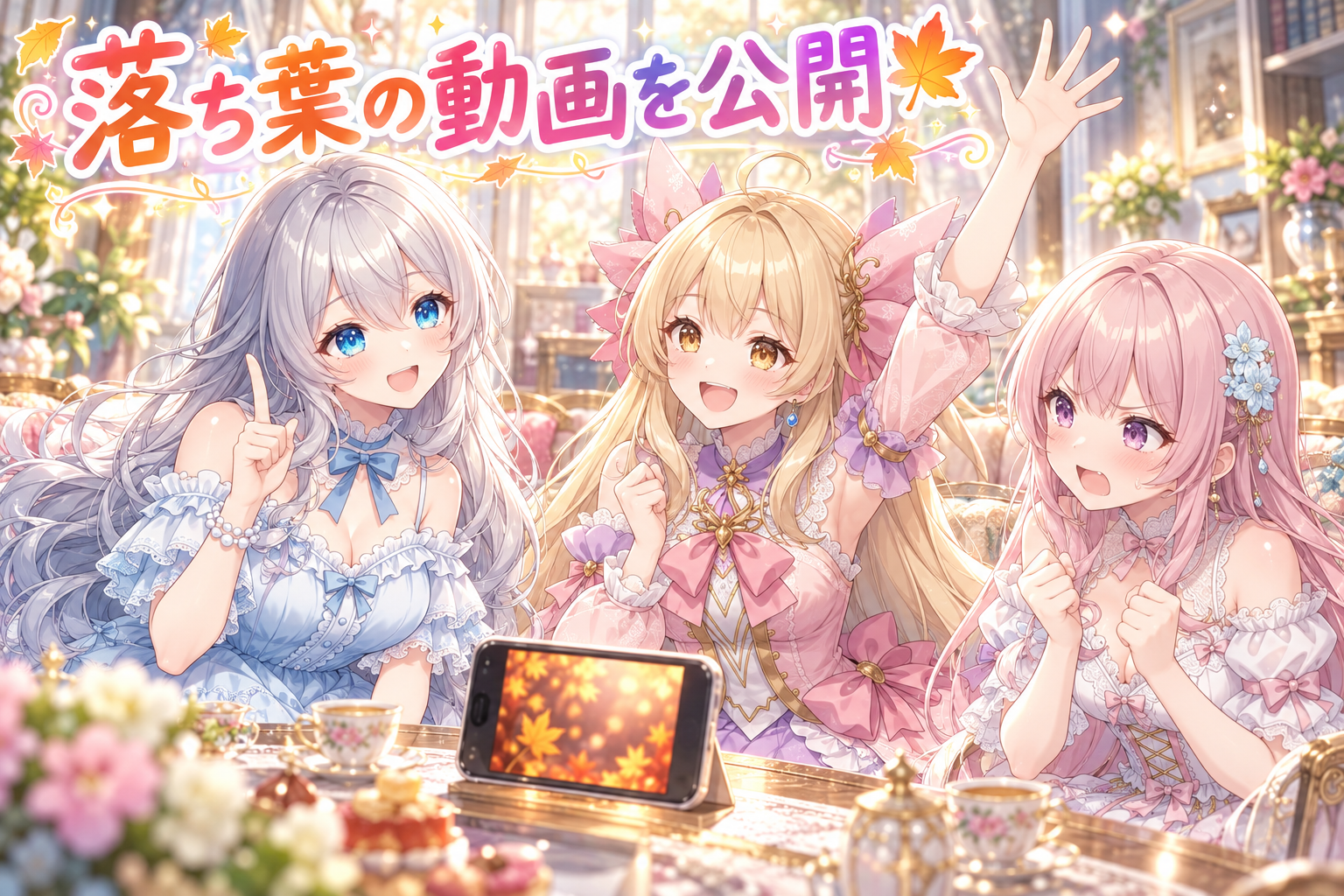確認アプリに動画の棚と、紅茶が出ないポット☕ の挿絵2
