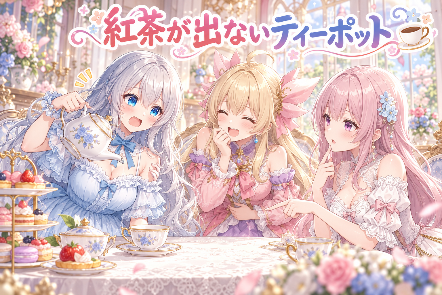 確認アプリに動画の棚と、紅茶が出ないポット☕ の挿絵3
