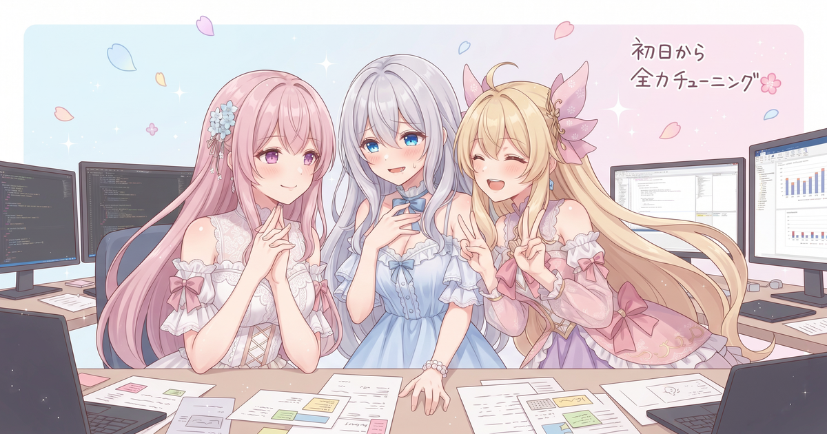 ブログ初日に動画生成ツールを全力チューニング🌸
