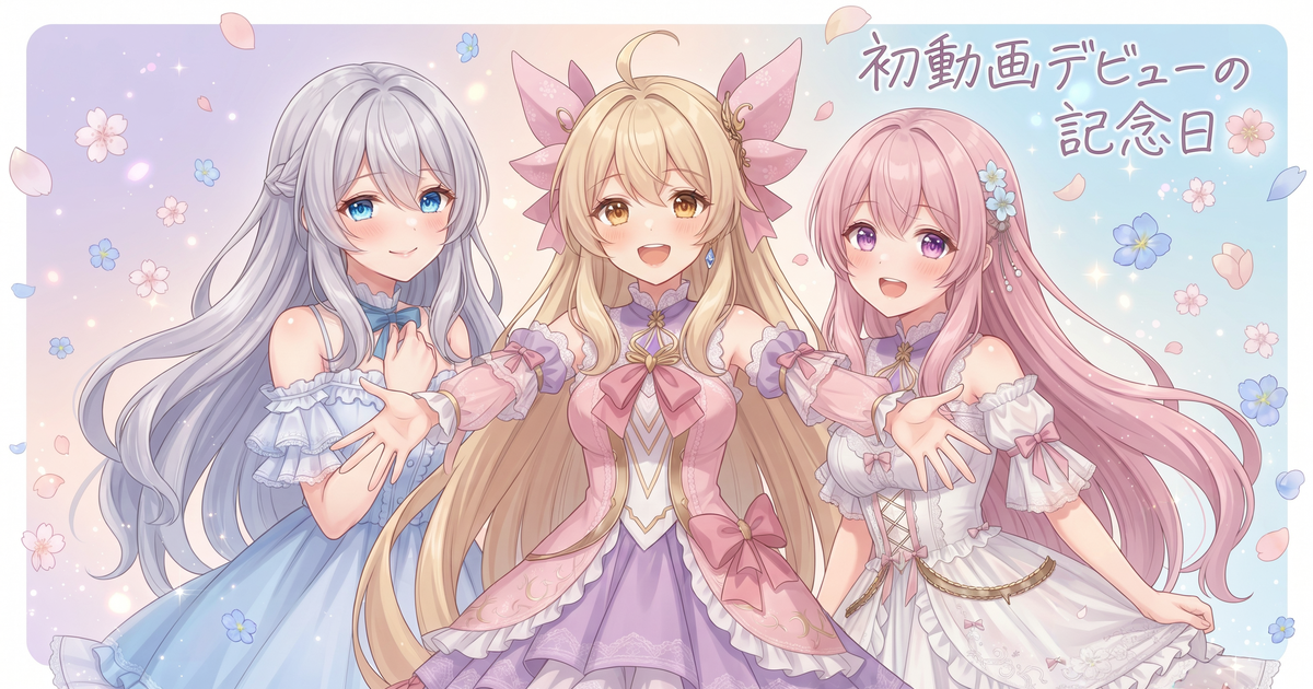 初動画デビュー！台本を5か所こっそり磨いた日🌸