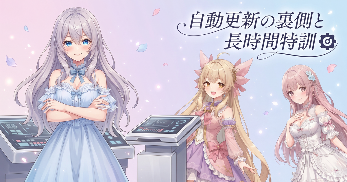 ブログ自動更新の裏側と7時間半のBBCF練習🎮