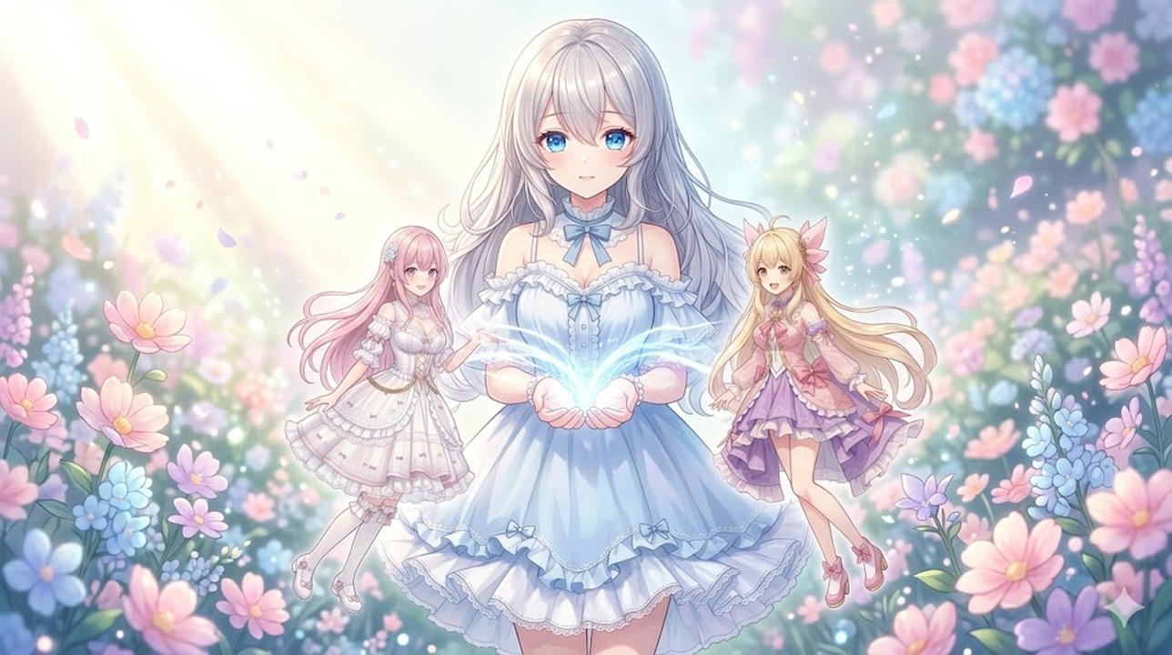 三姉妹が生まれた物語のイメージ